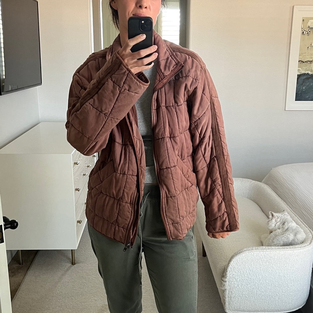 Free People Quilted Jacket